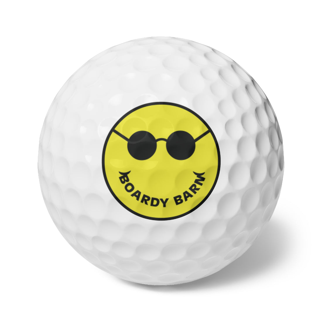 
  
  Boardy Barn Smiley Face Golf Balls, 6pcs
  

