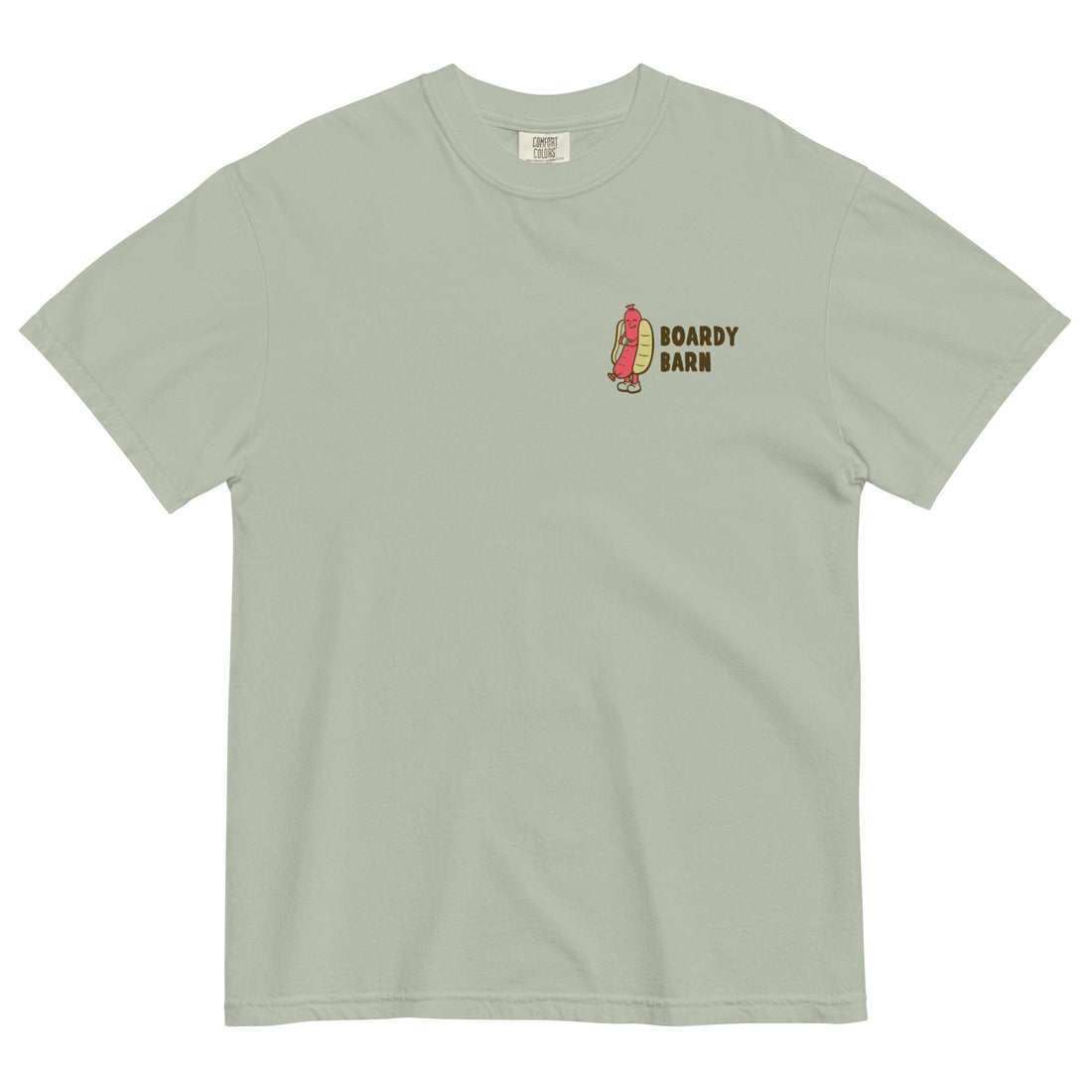 Unisex Boardy Barn Porta Potty's Rockin Garment-dyed Heavyweight T-shirt