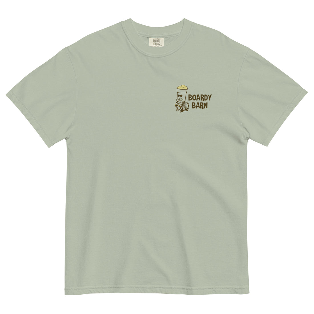 Boardy Barn Cup Stack - Unisex garment-dyed heavyweight t-shirt