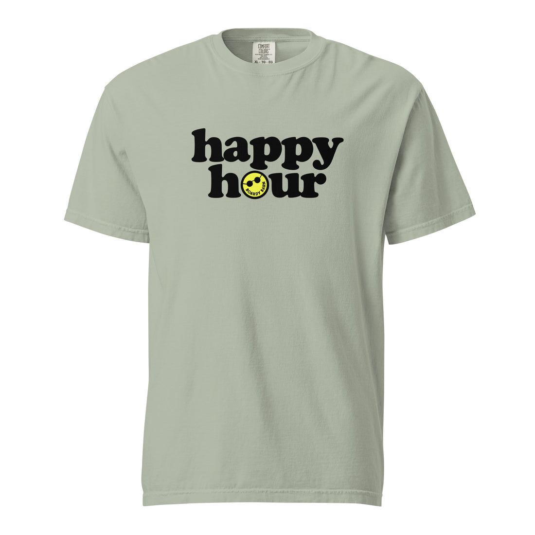 Unisex Boardy Barn Happy Hour Garment-dyed heavyweight t-shirt