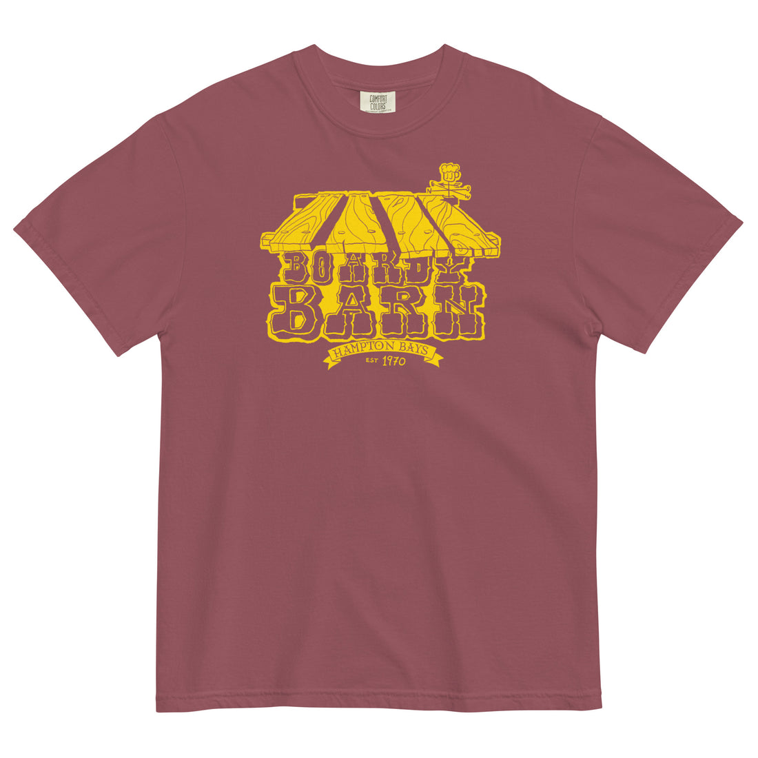 
  
  Old School Boardy Barn 1970's Remake - Unisex garment-dyed heavyweight t-shirt
  
