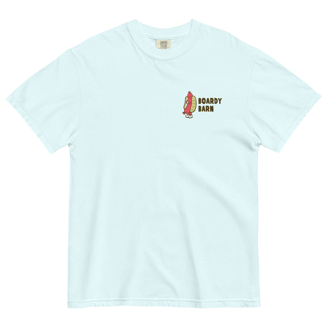 Unisex Boardy Barn Porta Potty's Rockin Garment-dyed Heavyweight T-shirt