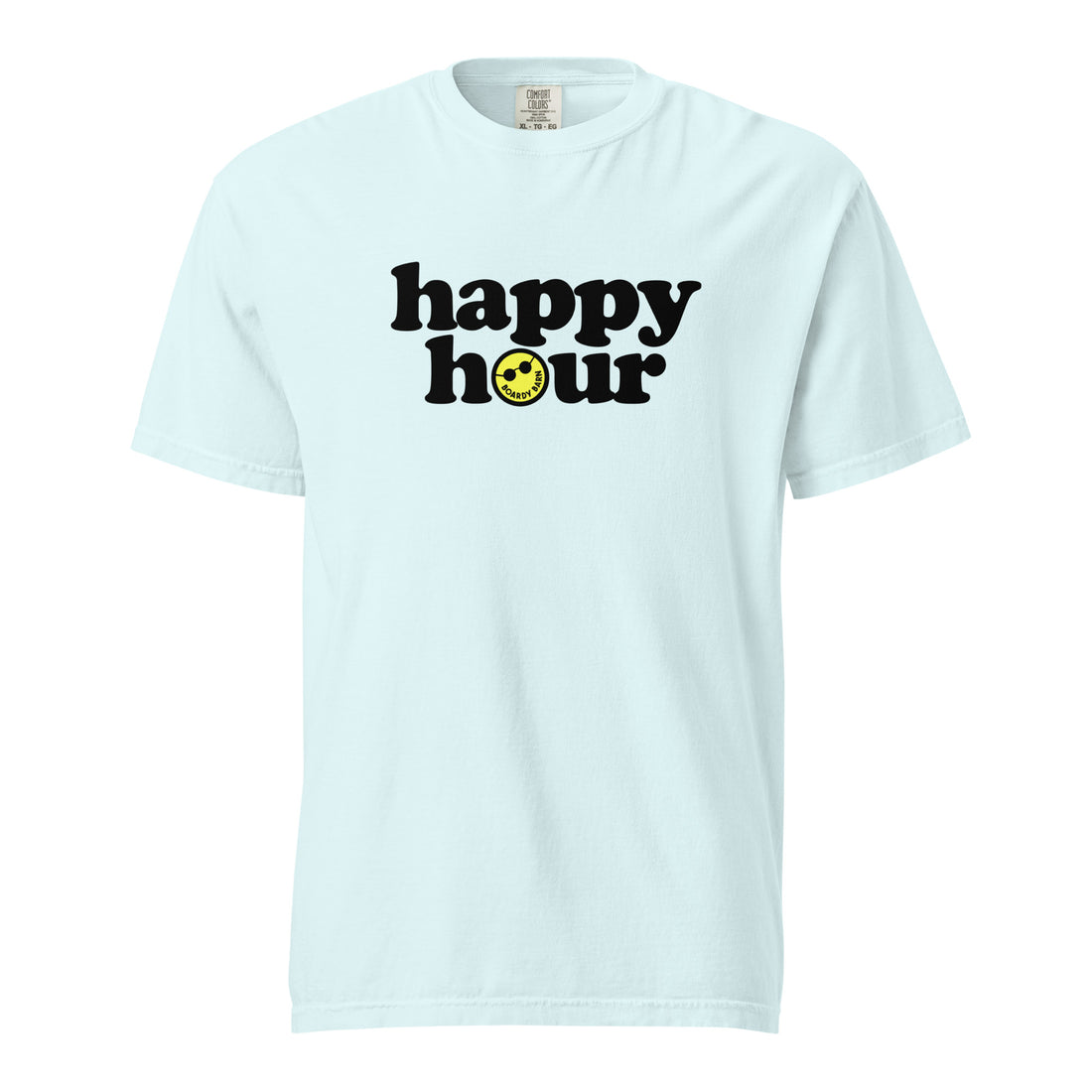 Unisex Boardy Barn Happy Hour Garment-dyed heavyweight t-shirt