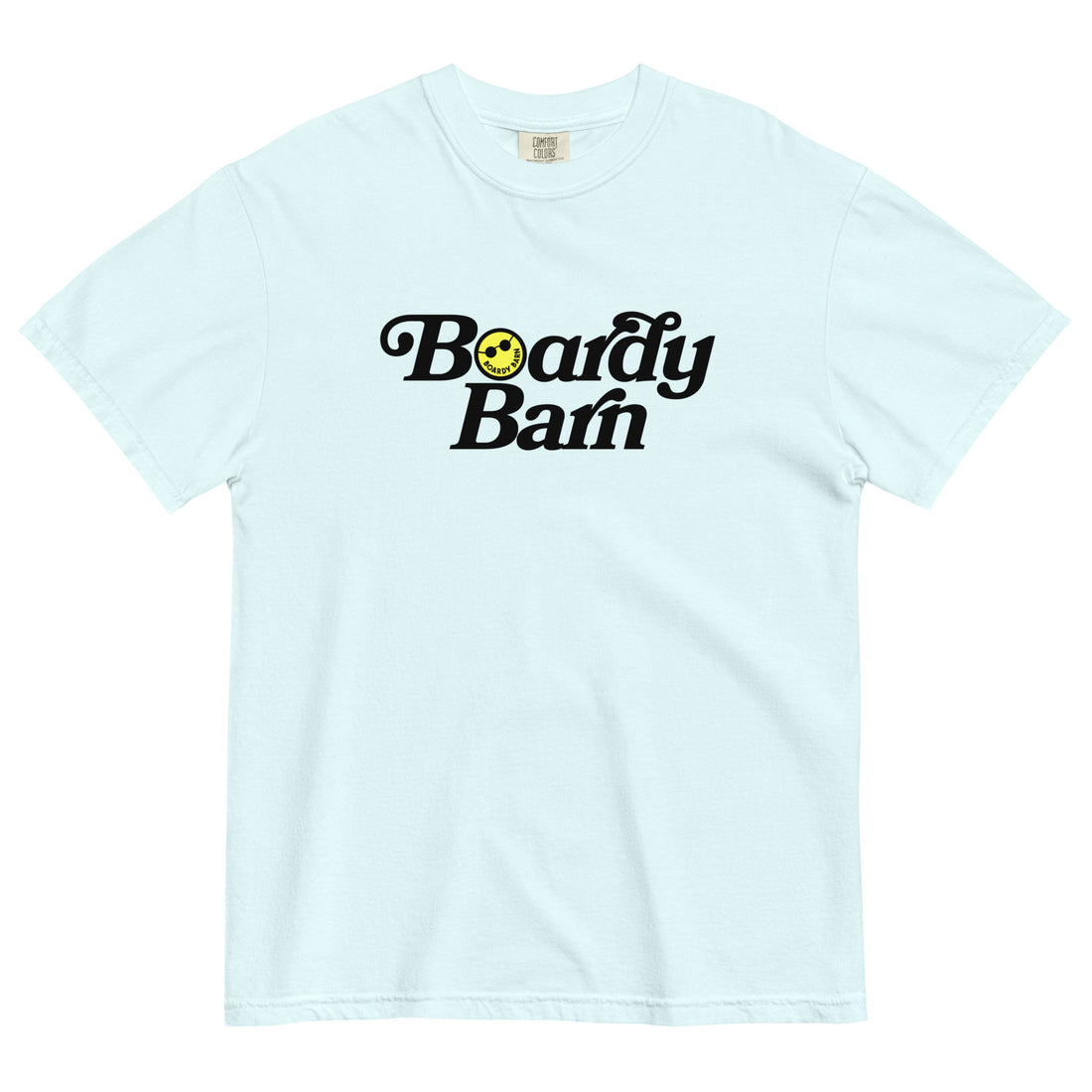 Unisex Fancy Font Boardy Barn Garment-dyed heavyweight t-shirt