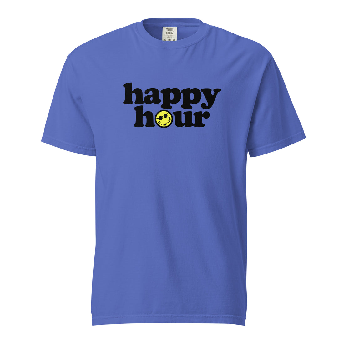 Unisex Boardy Barn Happy Hour Garment-dyed heavyweight t-shirt