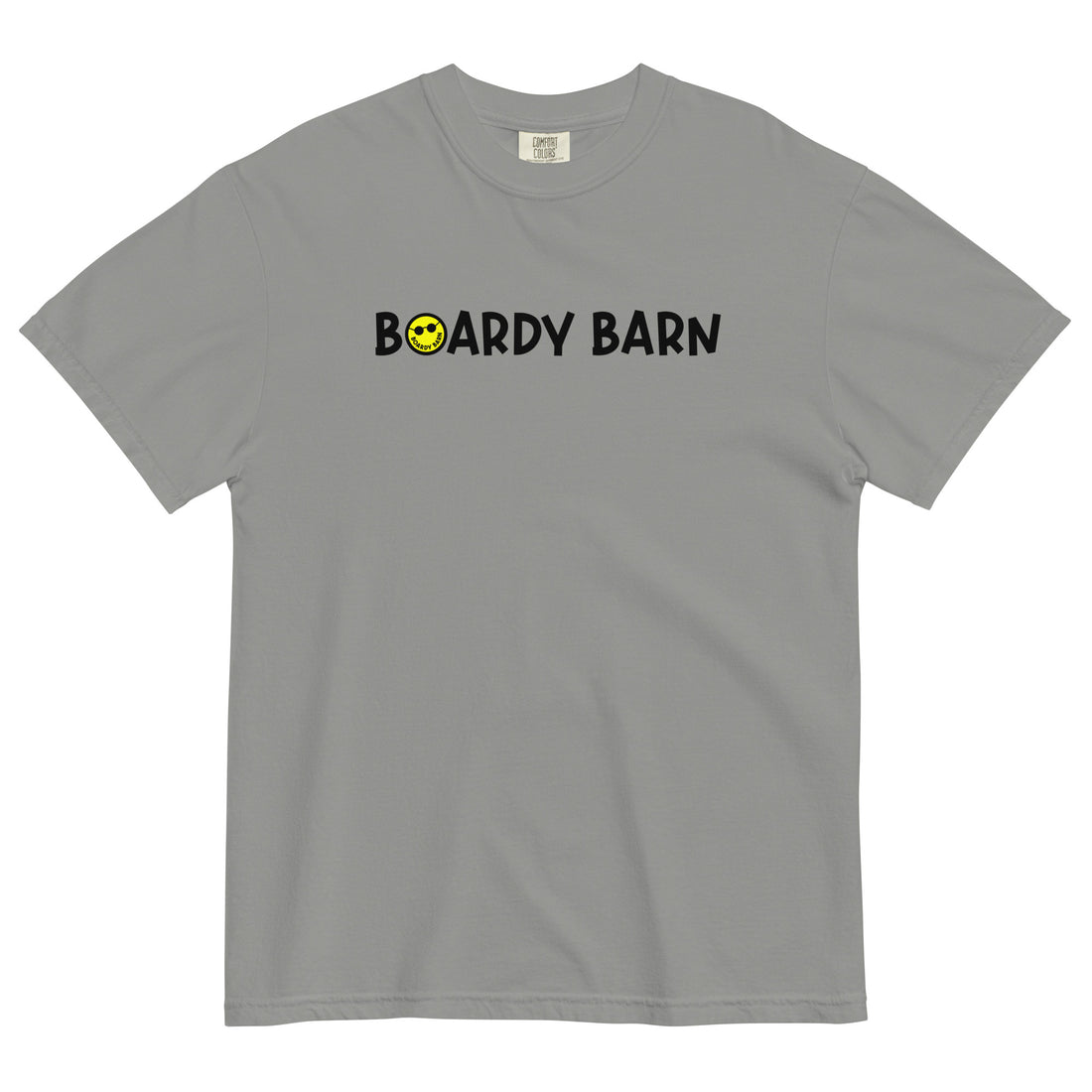 
  
  Unisex Boardy Barn Smiley Garment-dyed Heavyweight T-shirt
  
