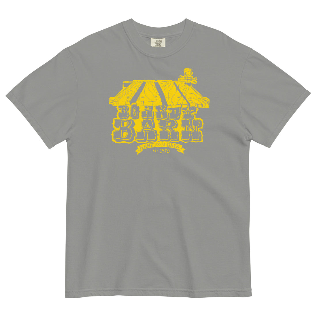 Old School Boardy Barn 1970's Remake - Unisex garment-dyed heavyweight t-shirt