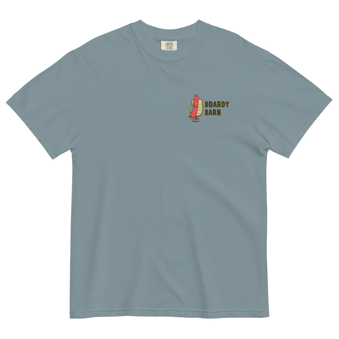 Unisex Boardy Barn Porta Potty's Rockin Garment-dyed Heavyweight T-shirt