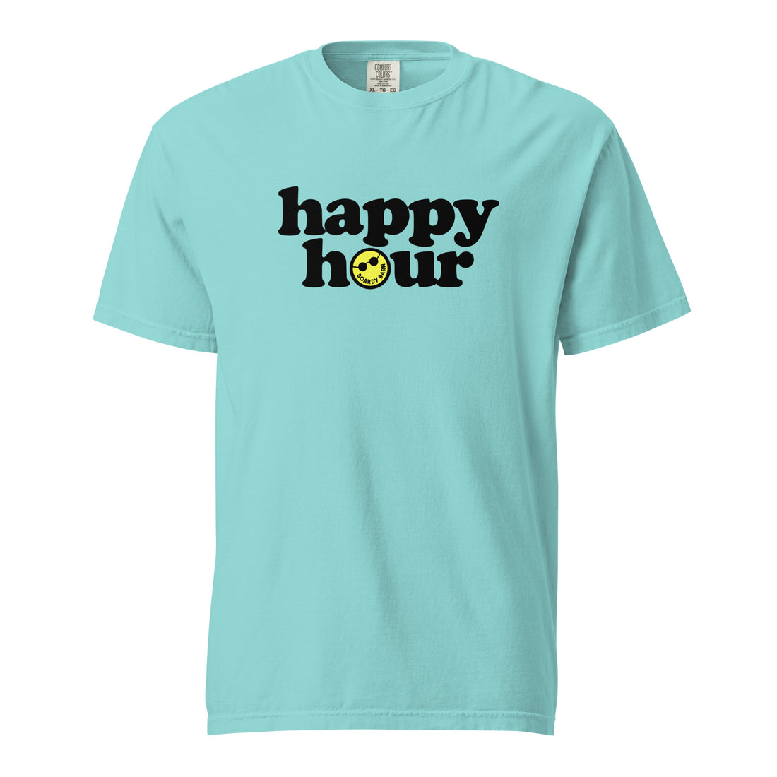 Unisex Boardy Barn Happy Hour Garment-dyed heavyweight t-shirt