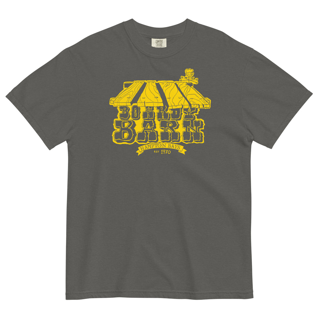 Old School Boardy Barn 1970's Remake - Unisex garment-dyed heavyweight t-shirt