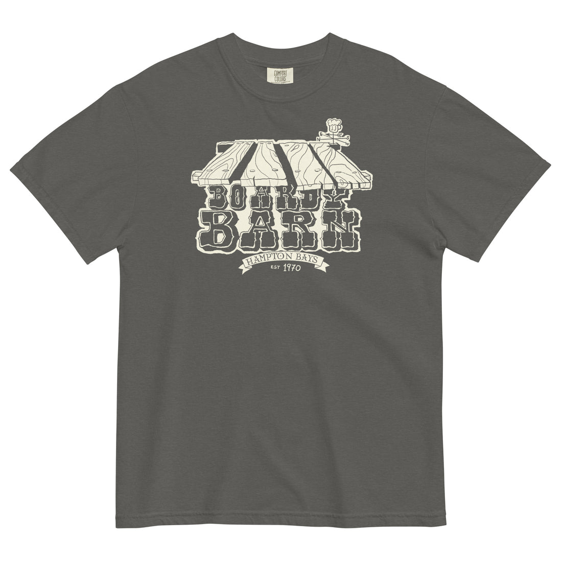 Old School Boardy Barn 1970's Remake - Unisex garment-dyed heavyweight t-shirt