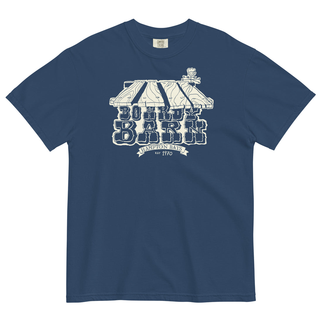 Old School Boardy Barn 1970's Remake - Unisex garment-dyed heavyweight t-shirt