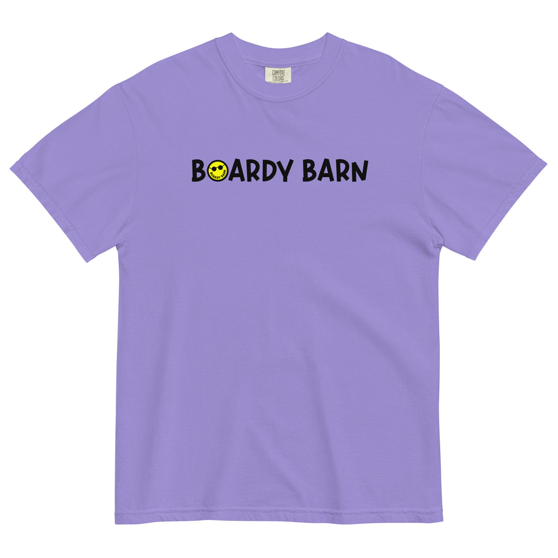 
  
  Unisex Boardy Barn Smiley Garment-dyed Heavyweight T-shirt
  
