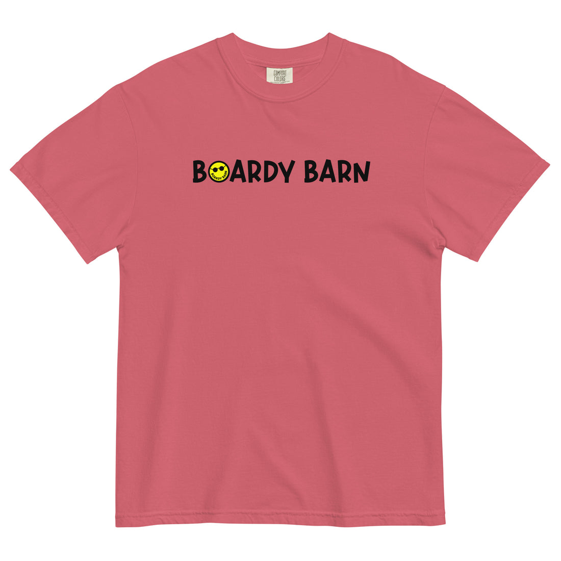 
  
  Unisex Boardy Barn Smiley Garment-dyed Heavyweight T-shirt
  
