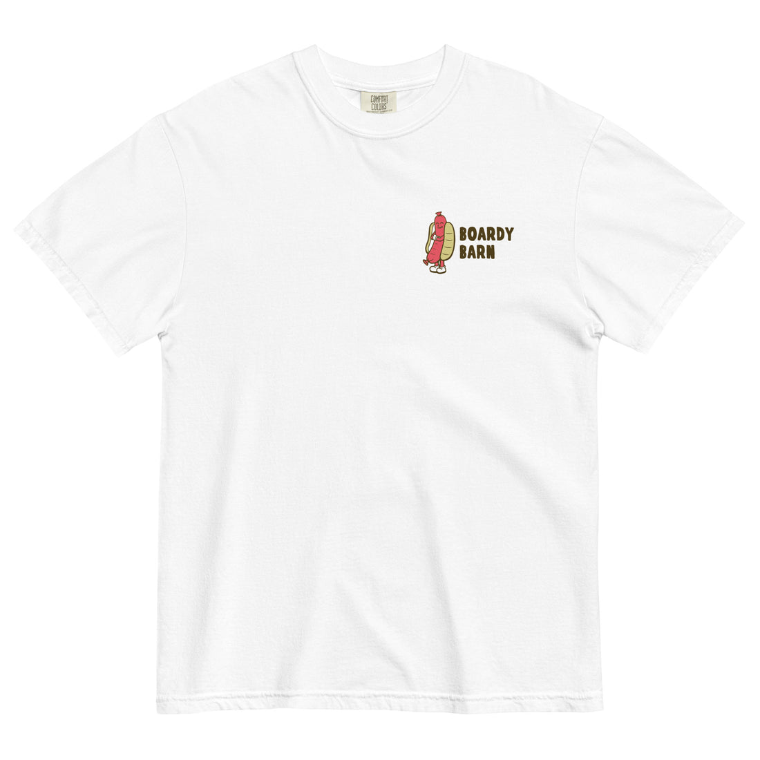 Unisex Boardy Barn Porta Potty's Rockin Garment-dyed Heavyweight T-shirt