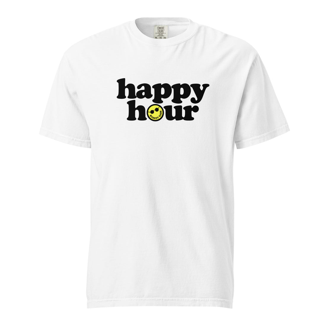 Unisex Boardy Barn Happy Hour Garment-dyed heavyweight t-shirt
