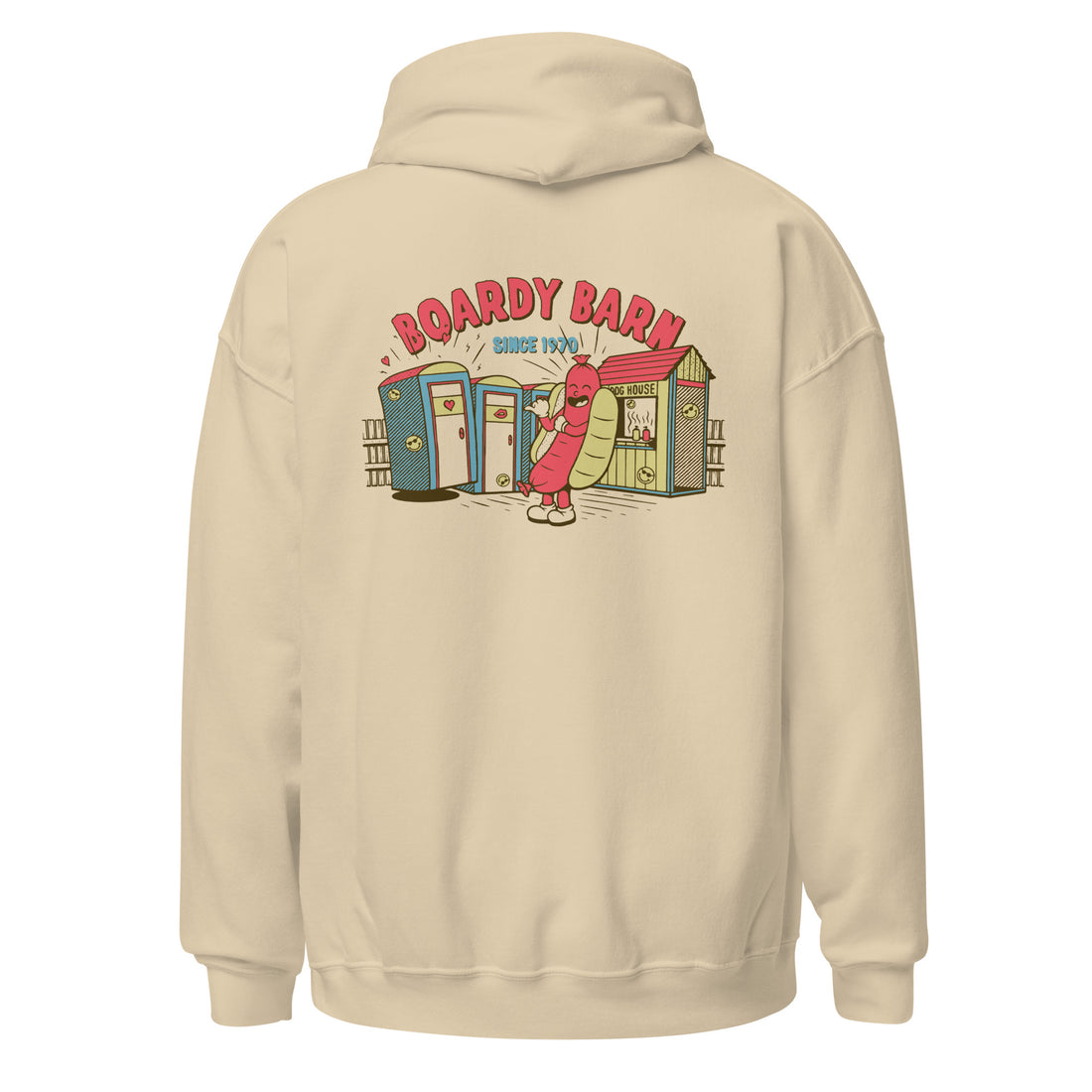 Unisex Boardy Barn Porta Potty's Rockin Hoodie