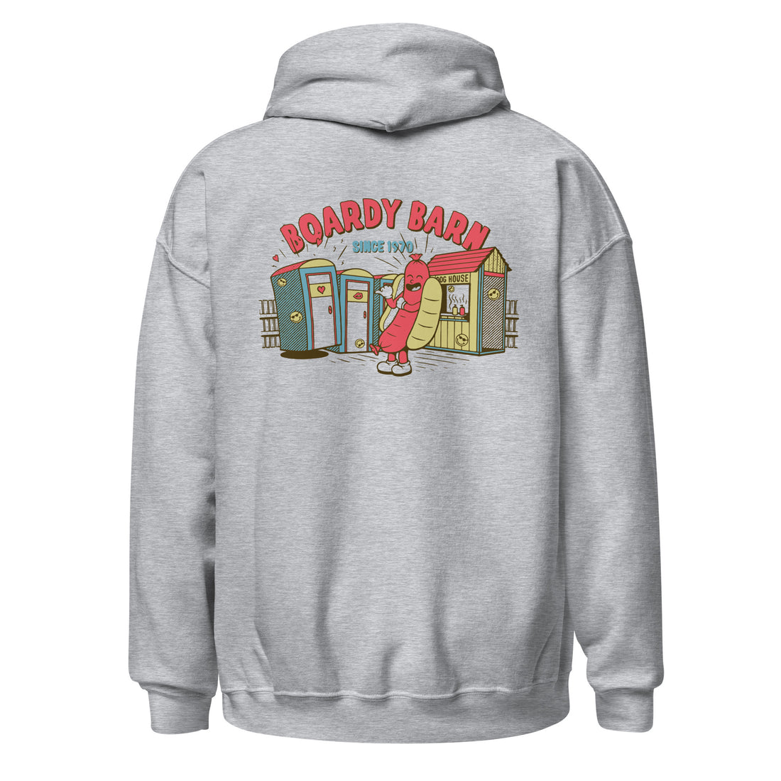 Unisex Boardy Barn Porta Potty's Rockin Hoodie