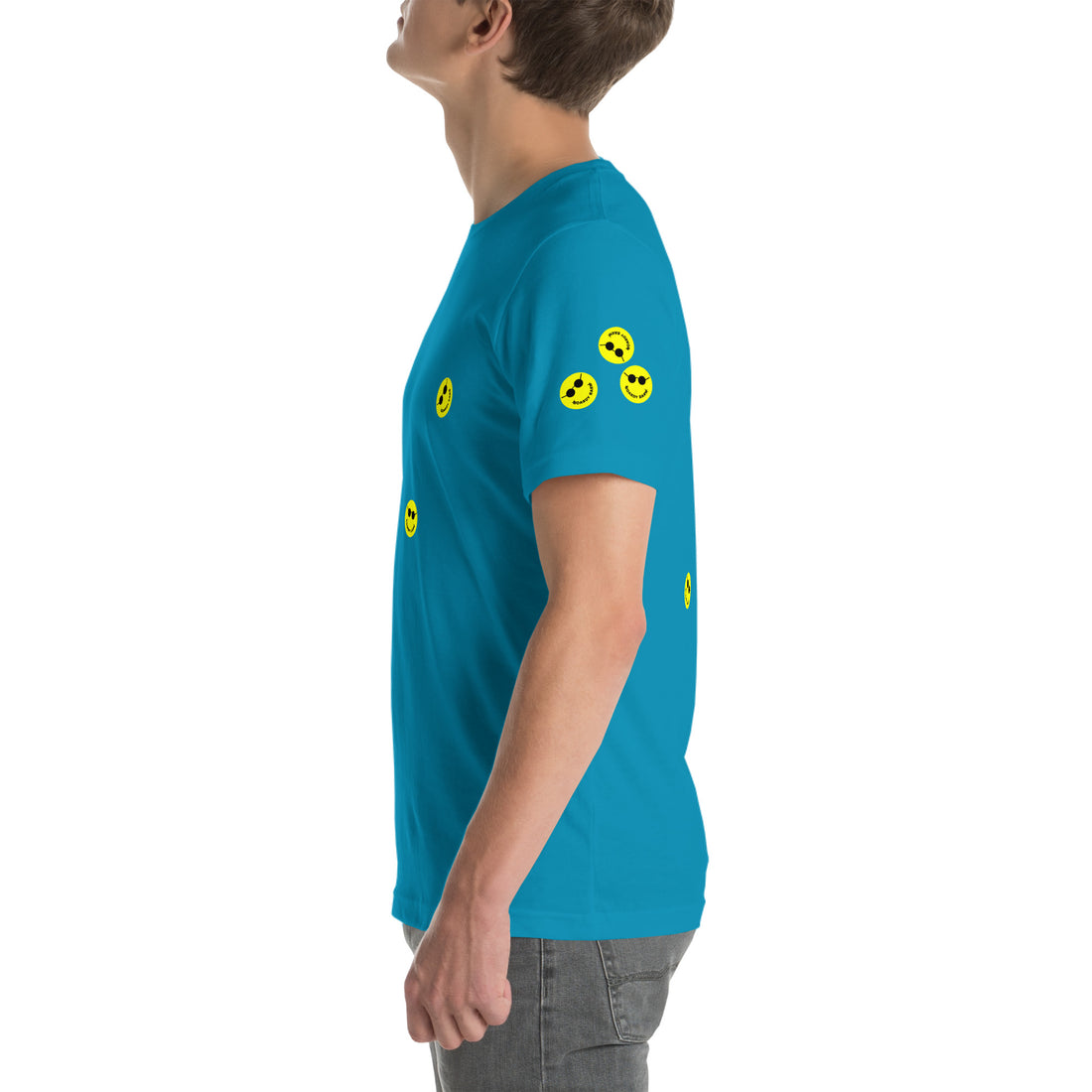 Unisex 'Stickers EVERYWHERE' Boardy Barn T-shirt