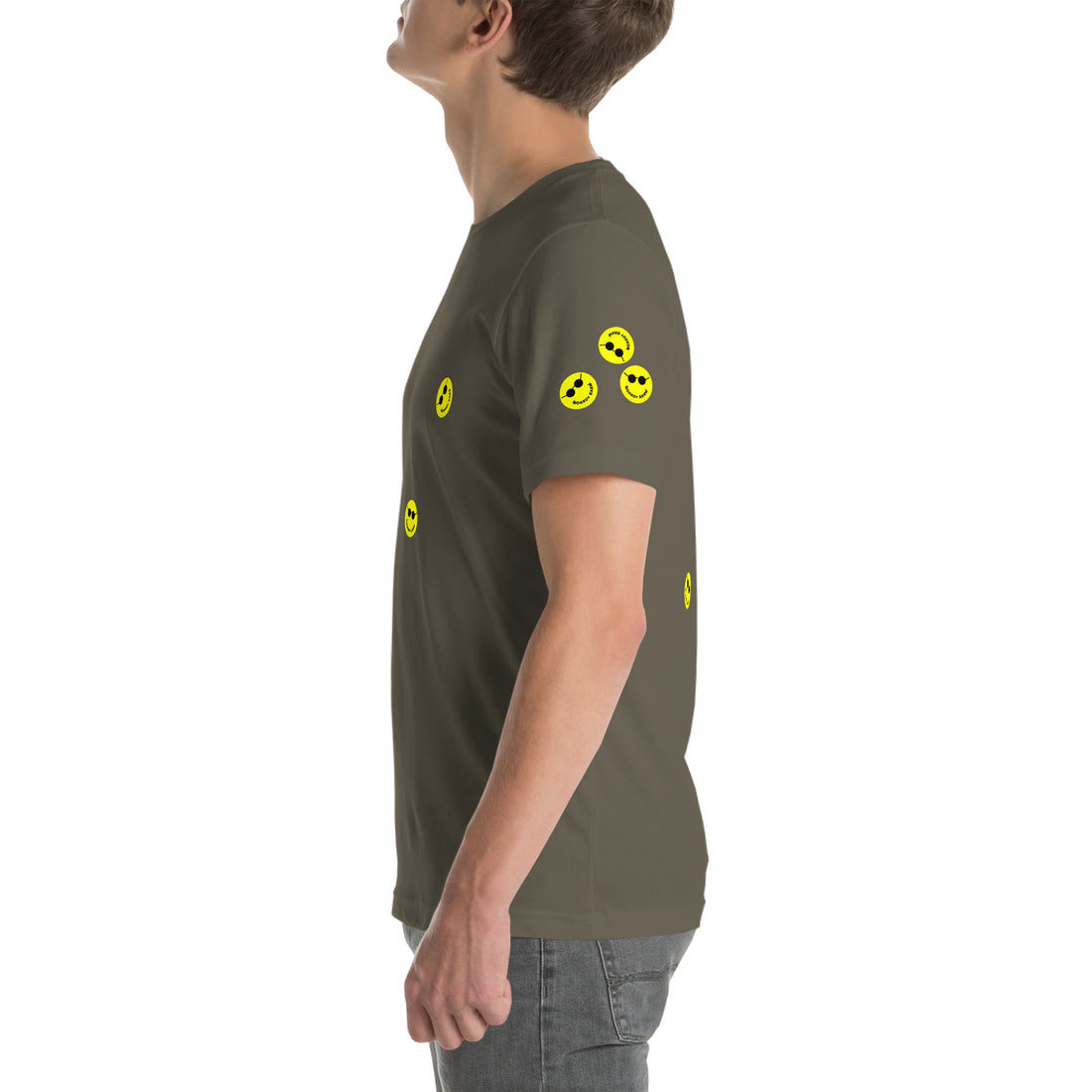 Unisex 'Stickers EVERYWHERE' Boardy Barn T-shirt