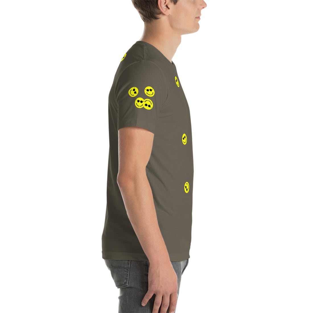 
  
  Unisex 'Stickers EVERYWHERE' Boardy Barn T-shirt
  
