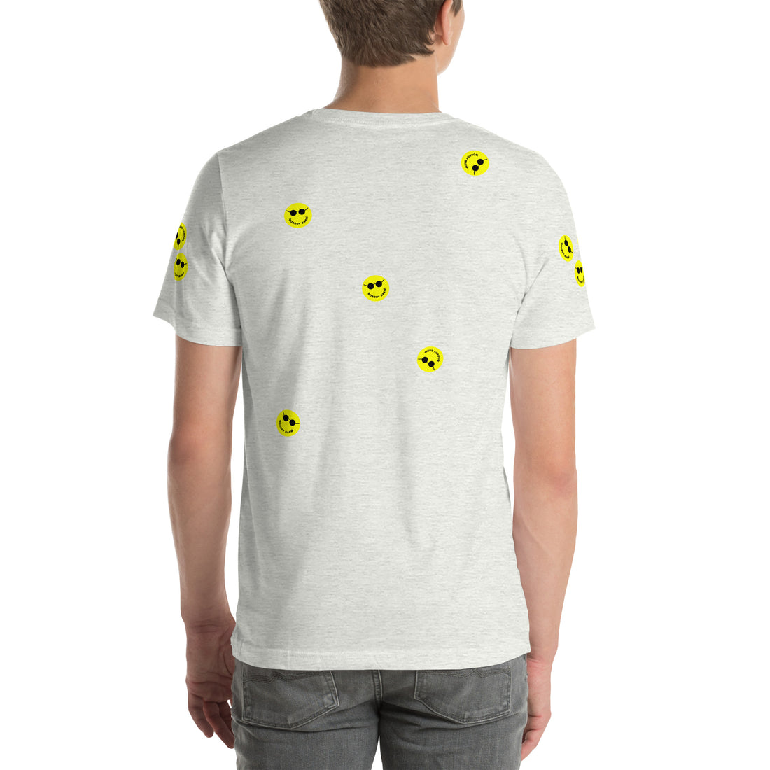 Unisex 'Stickers EVERYWHERE' Boardy Barn T-shirt