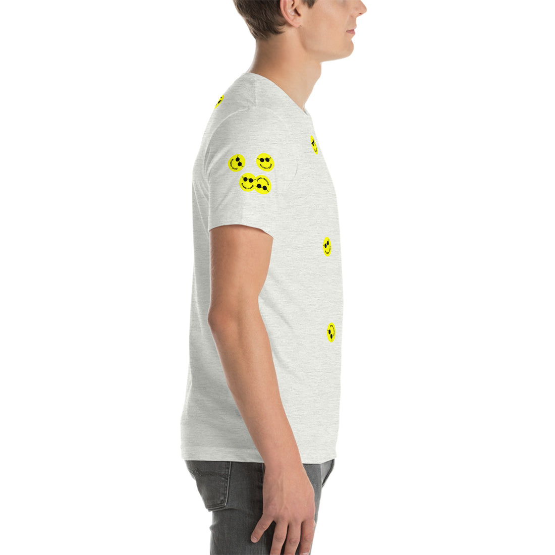 
  
  Unisex 'Stickers EVERYWHERE' Boardy Barn T-shirt
  
