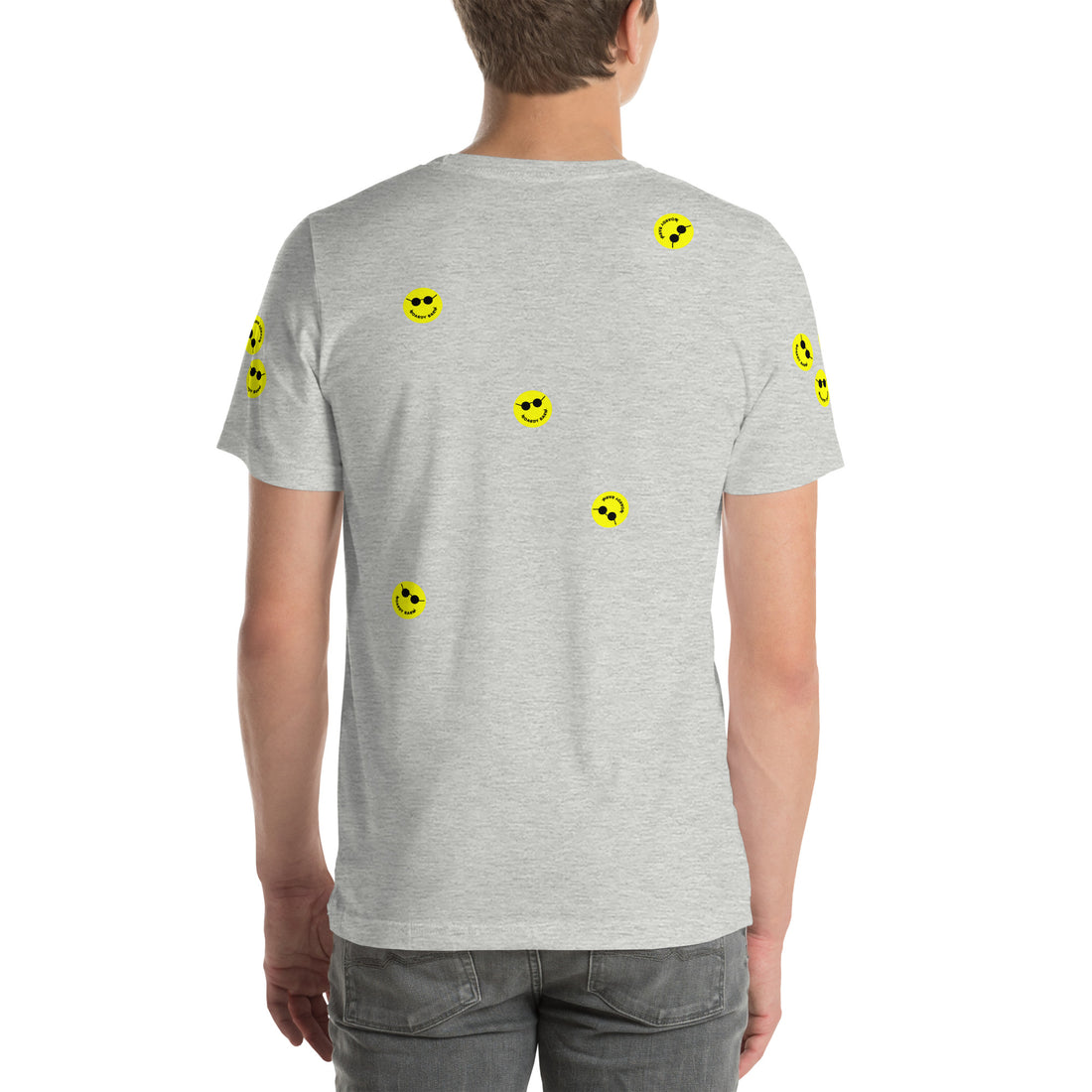 Unisex 'Stickers EVERYWHERE' Boardy Barn T-shirt