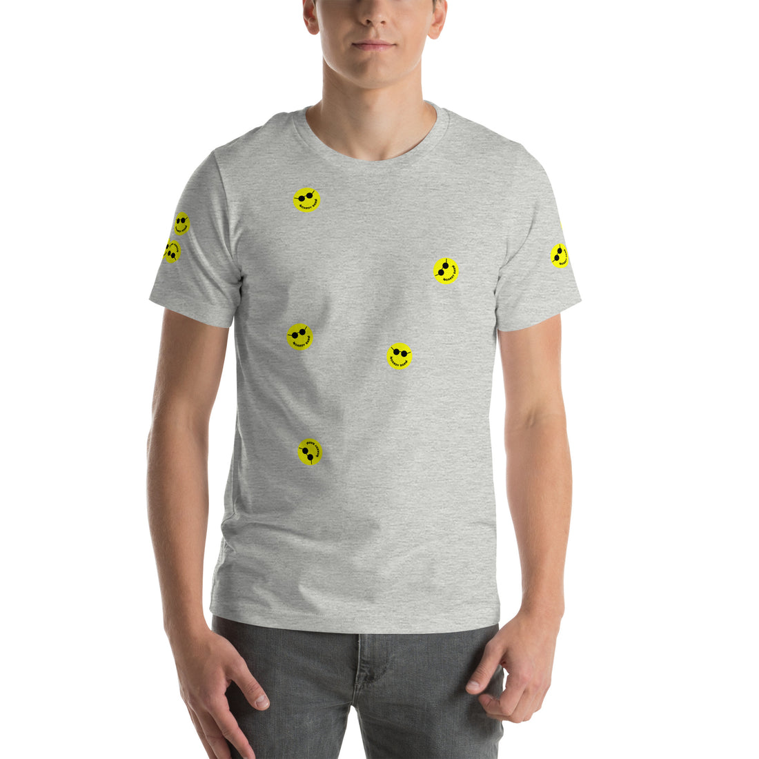 Unisex 'Stickers EVERYWHERE' Boardy Barn T-shirt
