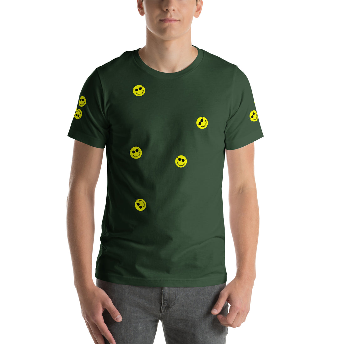 Unisex 'Stickers EVERYWHERE' Boardy Barn T-shirt