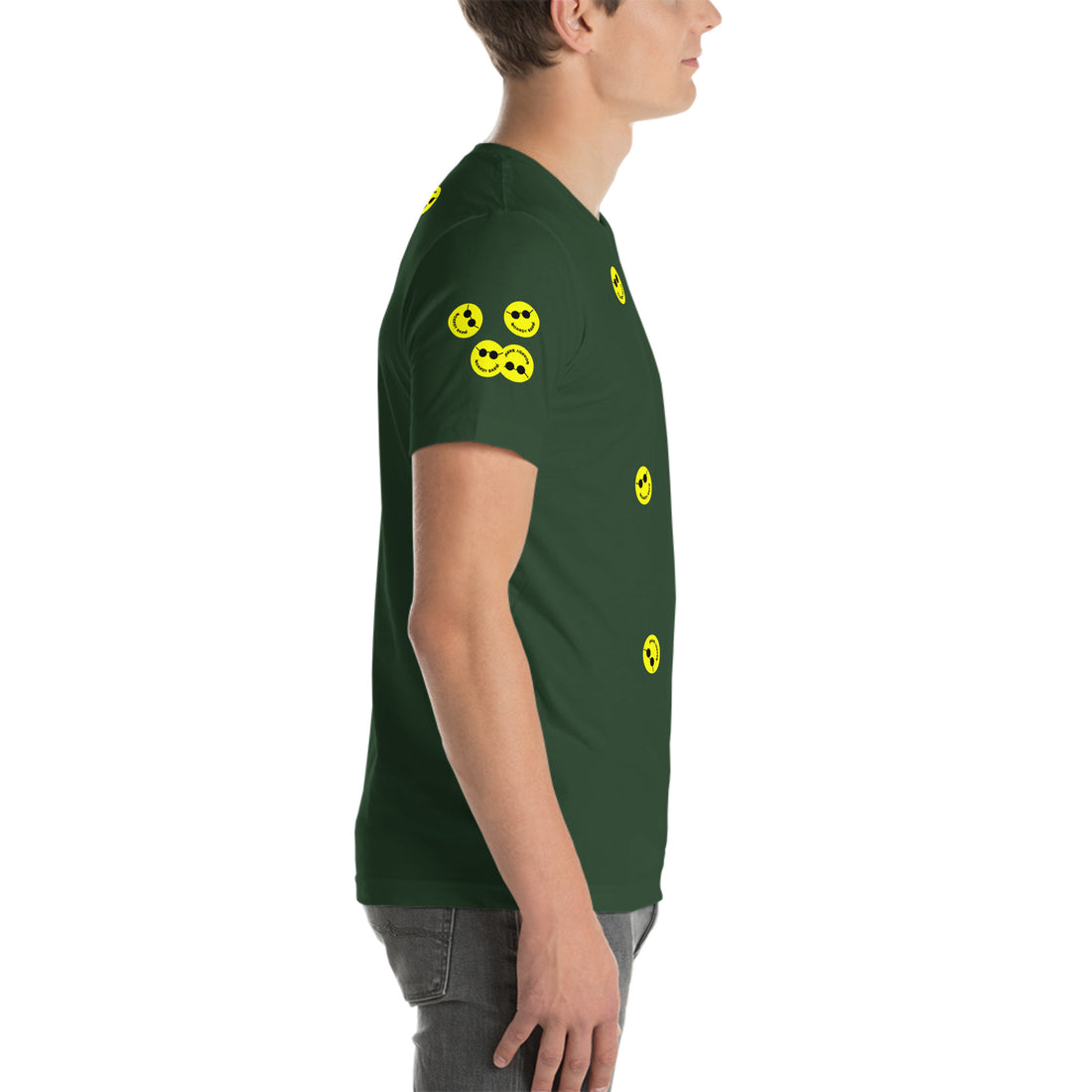 
  
  Unisex 'Stickers EVERYWHERE' Boardy Barn T-shirt
  
