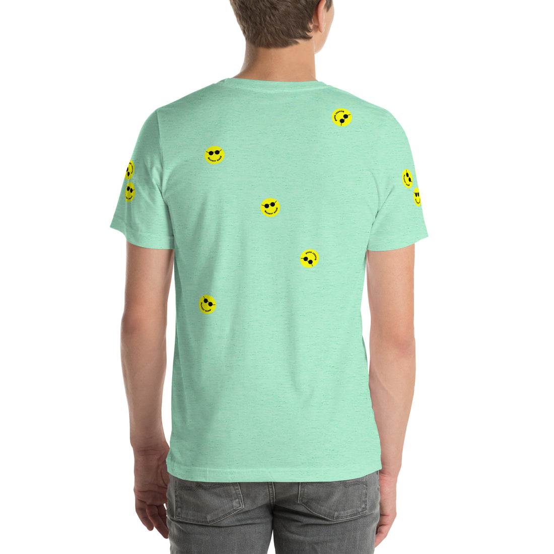 Unisex 'Stickers EVERYWHERE' Boardy Barn T-shirt