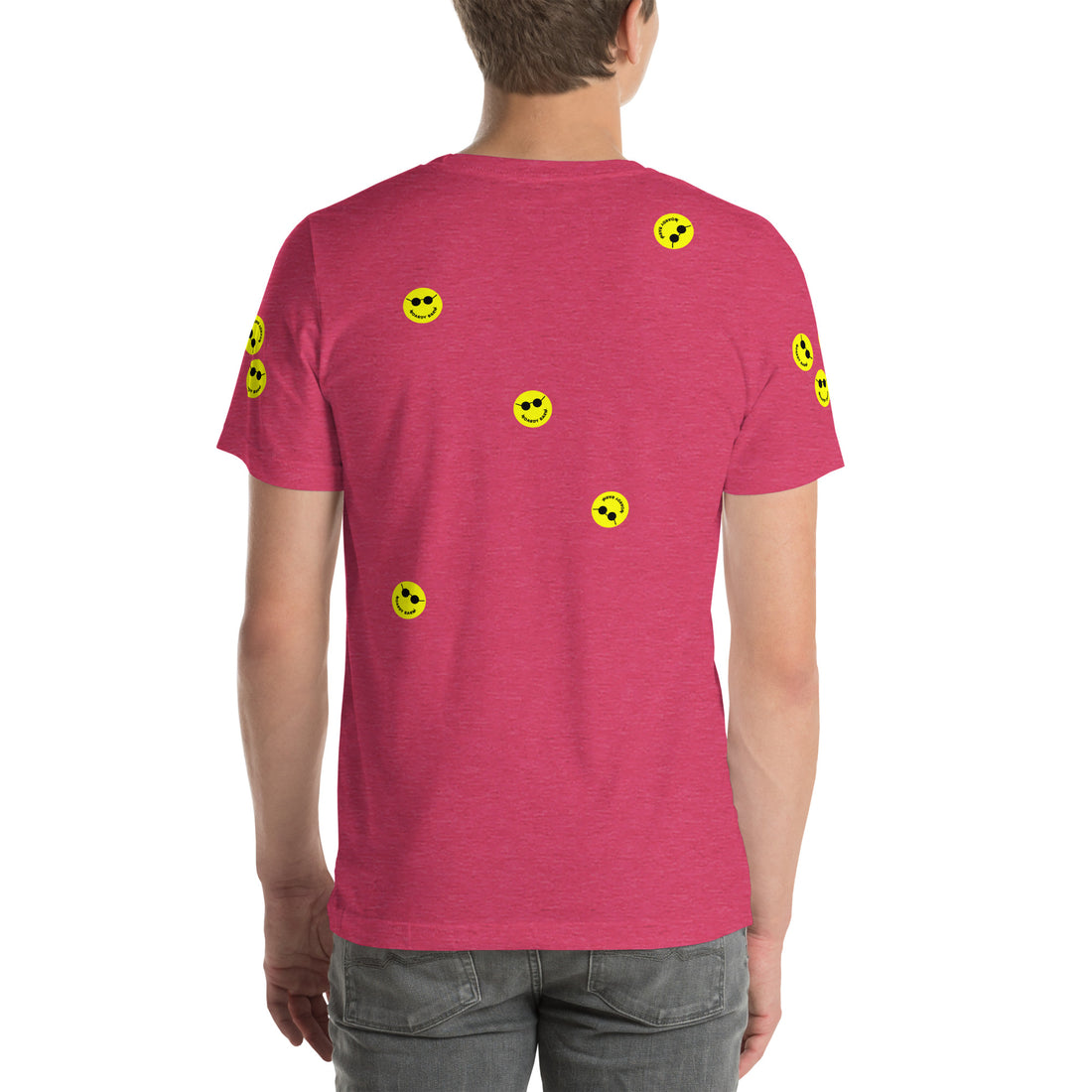 
  
  Unisex 'Stickers EVERYWHERE' Boardy Barn T-shirt
  
