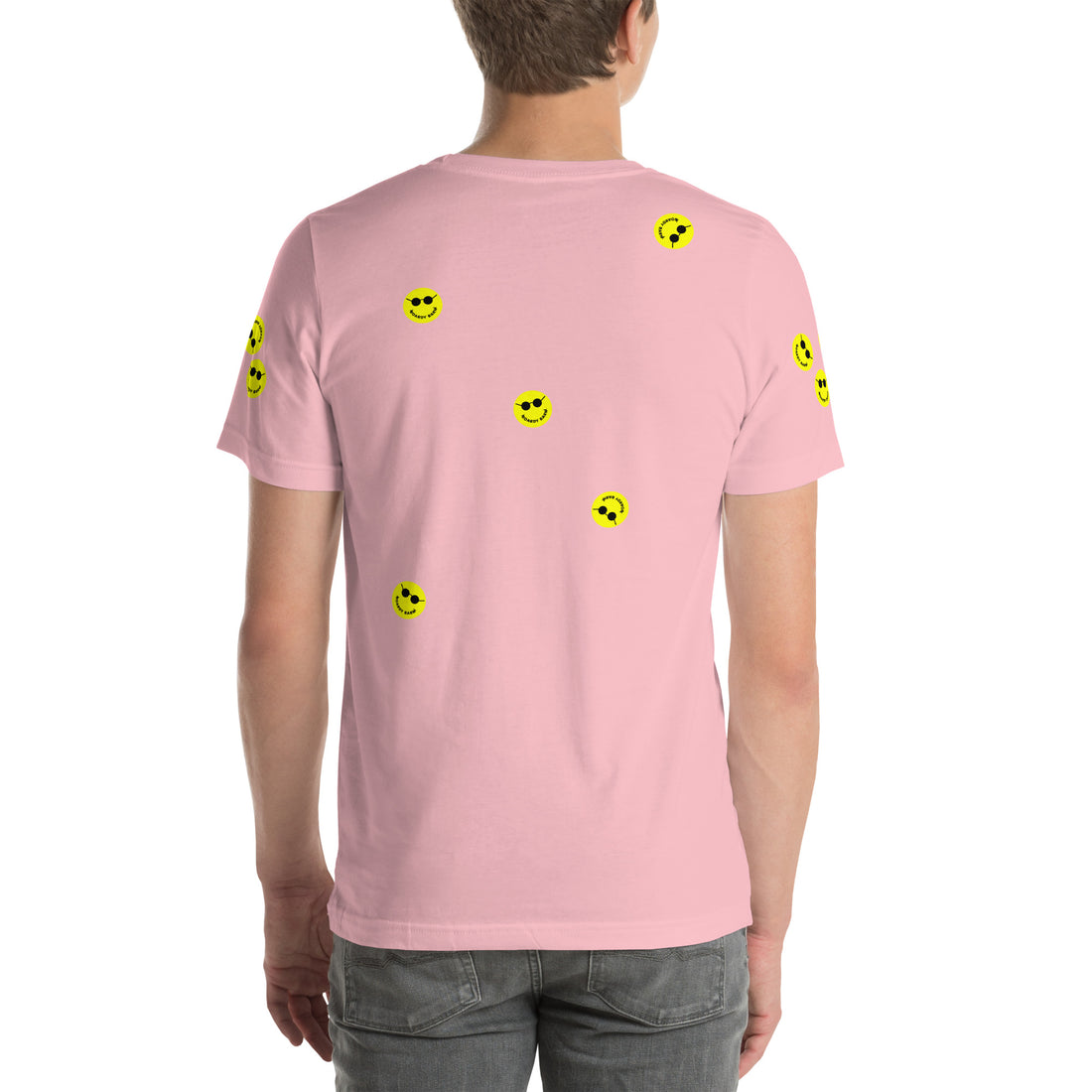 
  
  Unisex 'Stickers EVERYWHERE' Boardy Barn T-shirt
  
