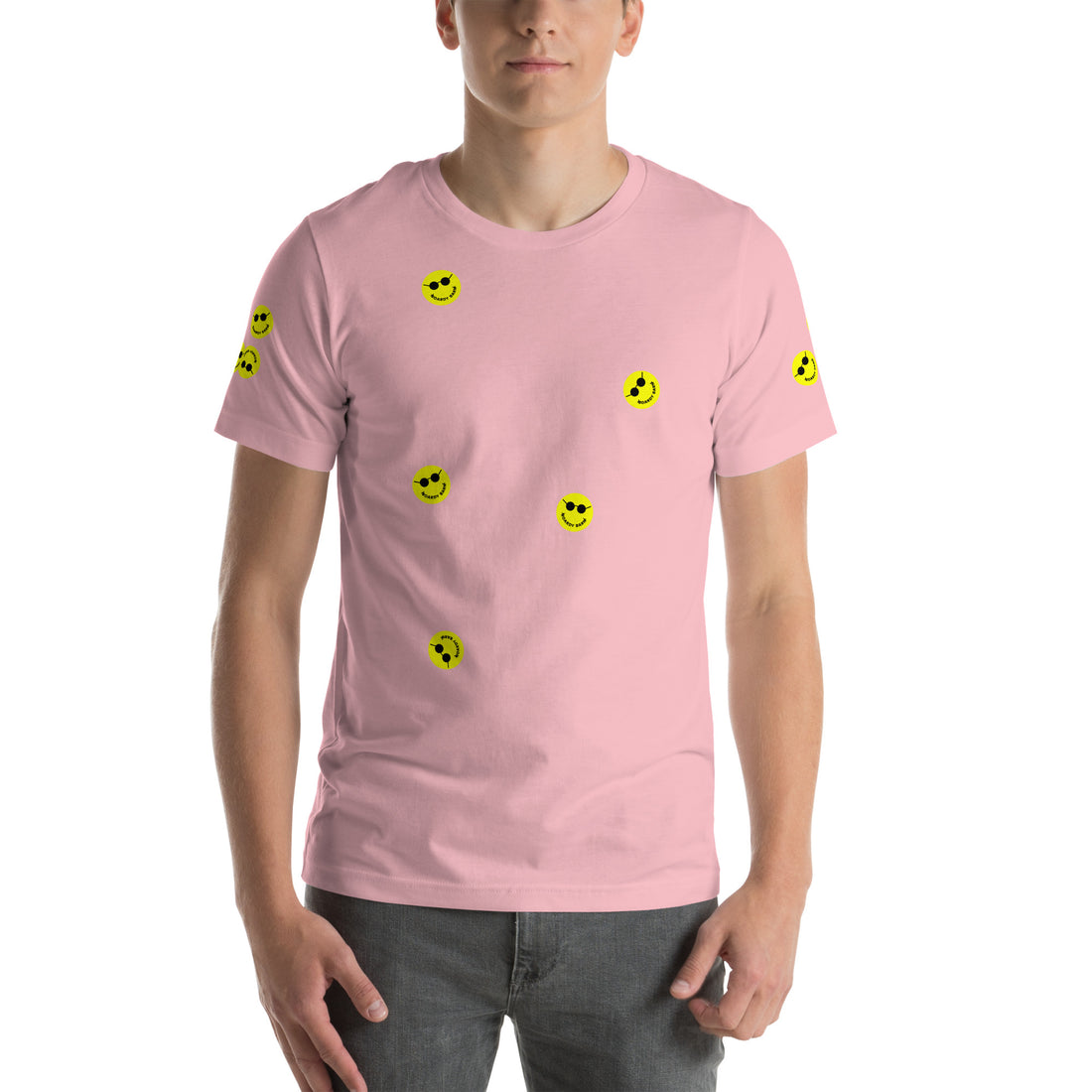Unisex 'Stickers EVERYWHERE' Boardy Barn T-shirt