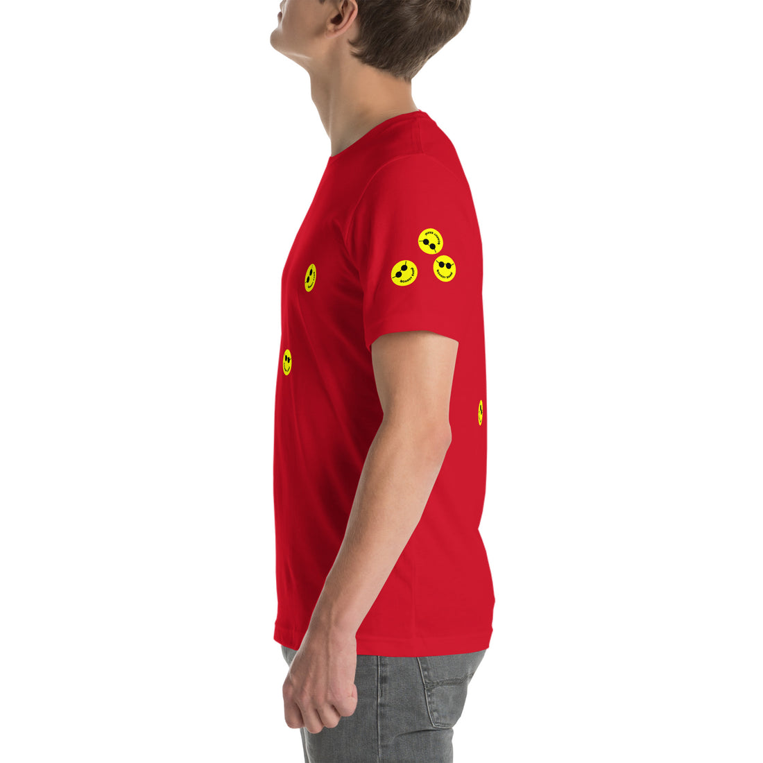 Unisex 'Stickers EVERYWHERE' Boardy Barn T-shirt