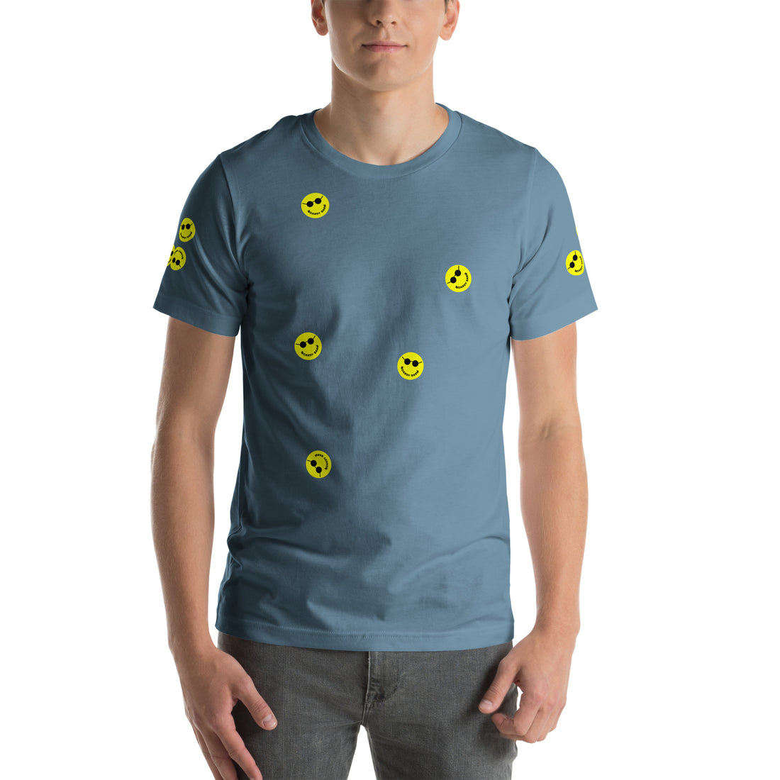 Unisex 'Stickers EVERYWHERE' Boardy Barn T-shirt