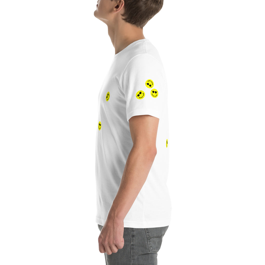 Unisex 'Stickers EVERYWHERE' Boardy Barn T-shirt
