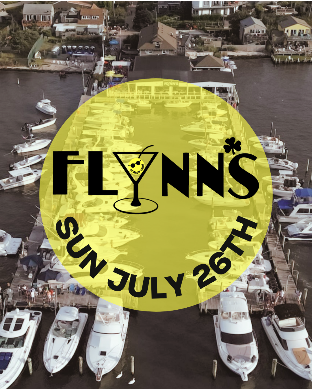 
  
  Boardy Barn @ Flynn's: 145 Years of Long Island Happy Hours, Together at Last on July 26th
  
