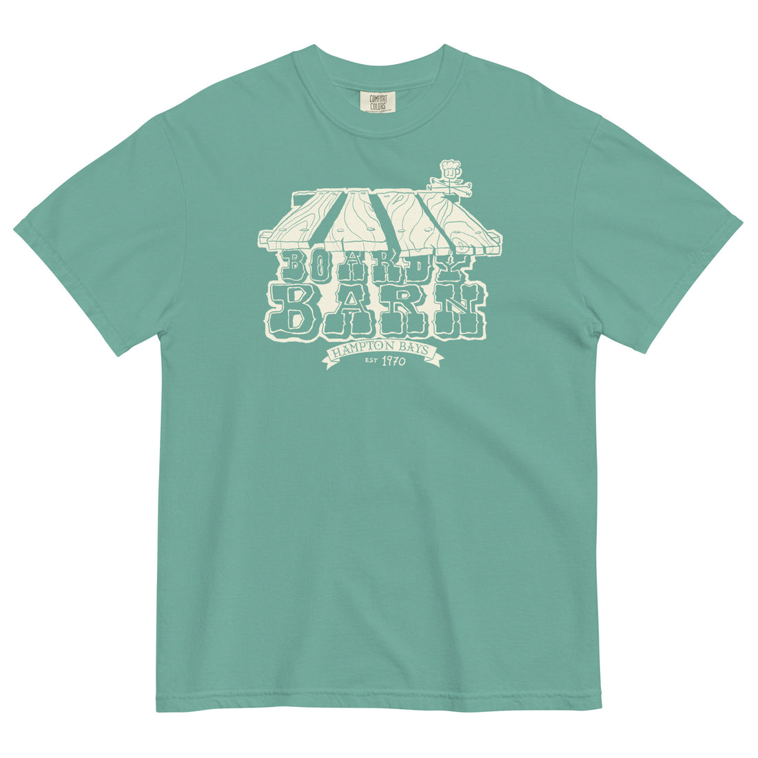 
  
  Old School Boardy Barn 1970's Remake - Unisex garment-dyed heavyweight t-shirt
  
