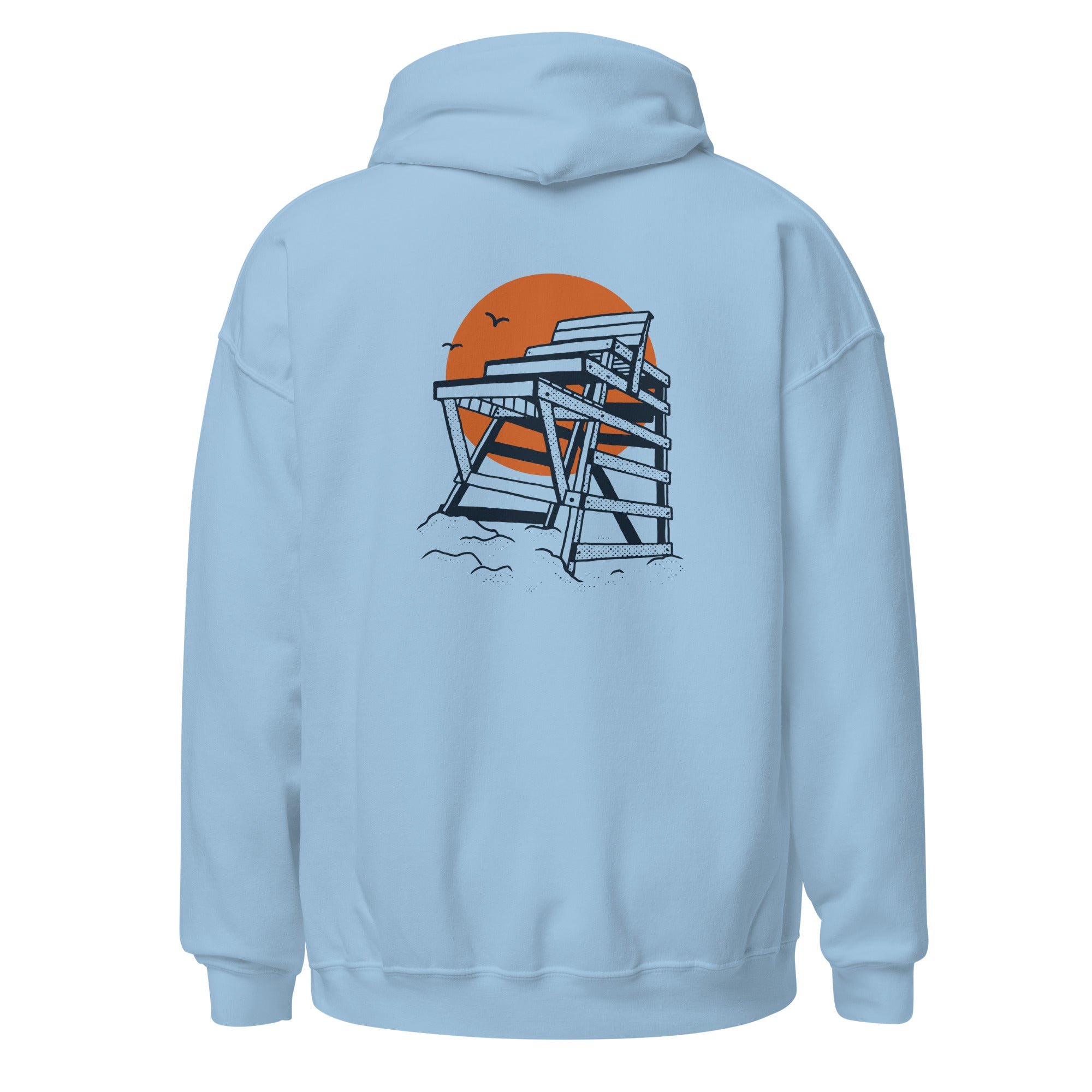 Unisex Long Island Endless Summer Hoodie by The Boardy Barn