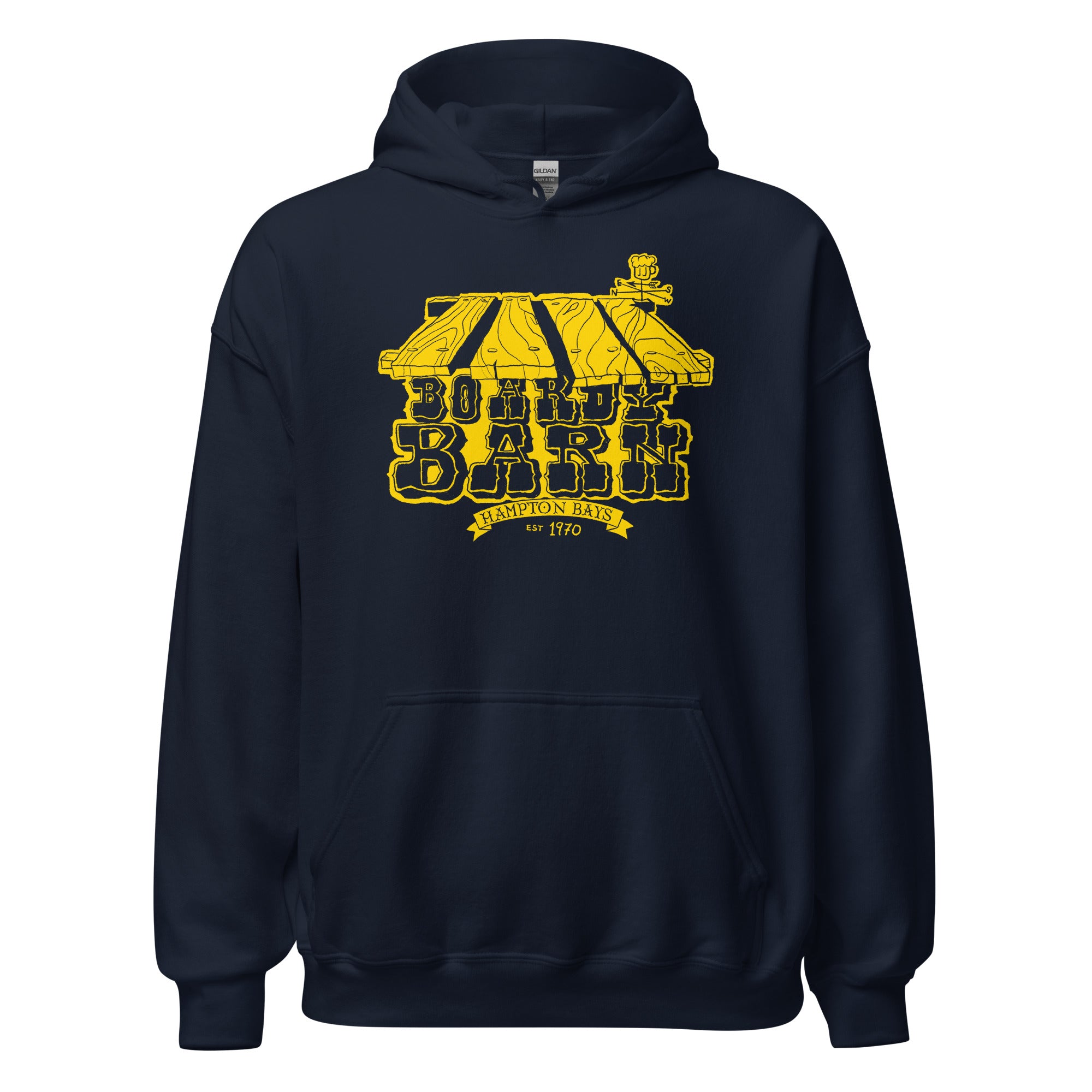 Old School 1970 s Boardy Barn Remake Hoodie